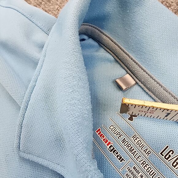 Under Armour Light Blue Polo Shirt - Picture 15 of 16
